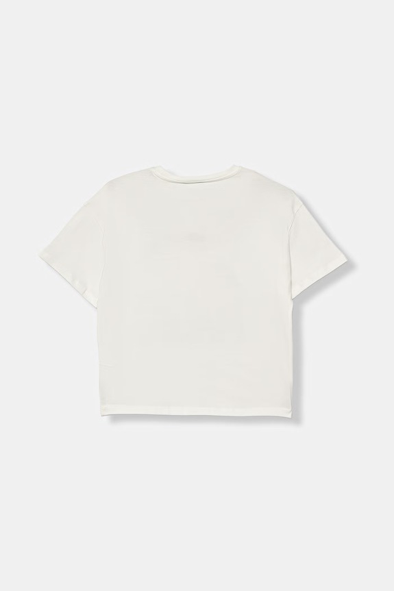 United Colors of Benetton футболка дитяча бавовняна 3I1XC10SF.G.Stagionale білий SS26