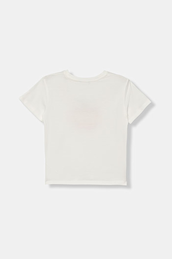 United Colors of Benetton футболка дитяча бавовняна 3I1XG10M7.P.Stagionale білий SS26