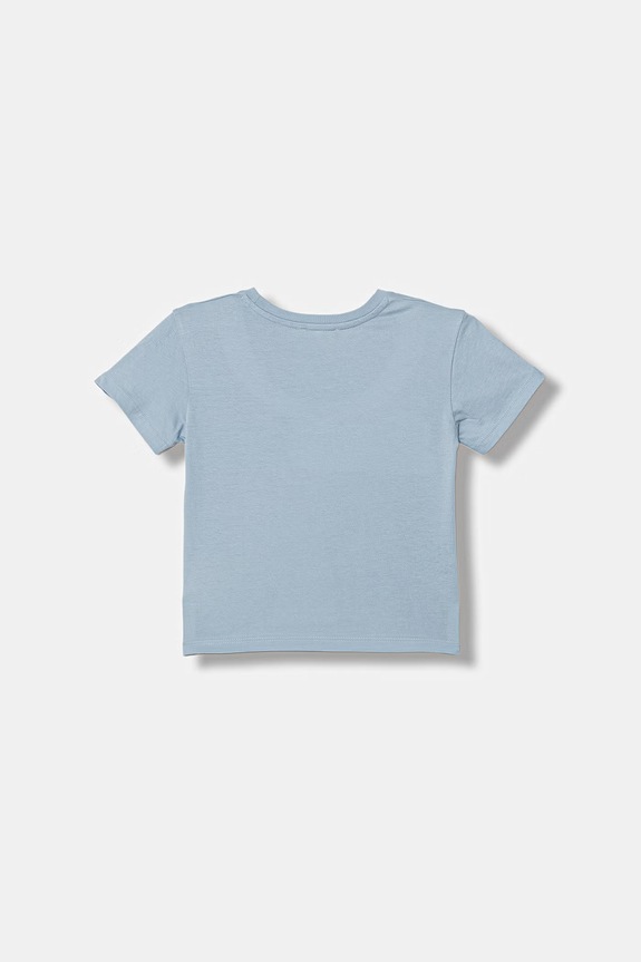 United Colors of Benetton tričko detské bavlnené 3I1XG10M7.P.Stagionale modrá SS26