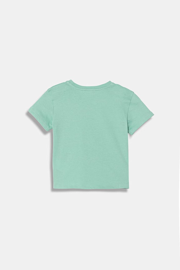United Colors of Benetton tričko detské bavlnené 3I1XG10M7.P.Stagionale tyrkysová SS26