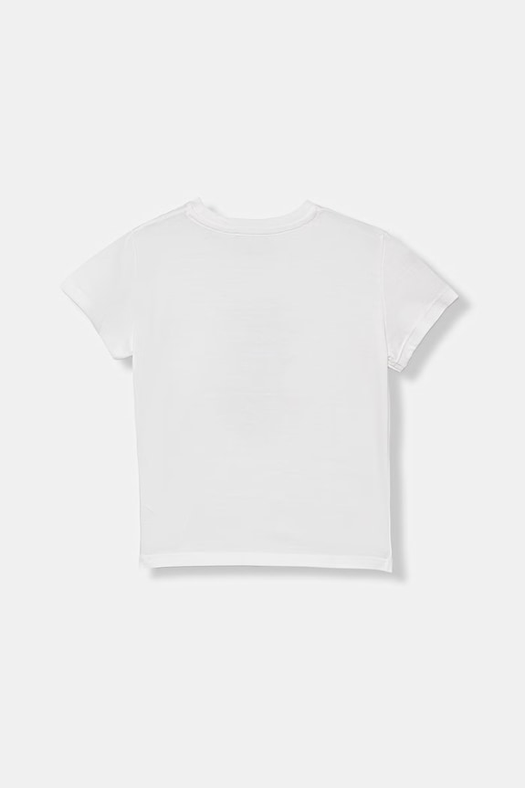 United Colors of Benetton Тениска детска памучна 3I1XG10M8.P.Stagionale бял SS26