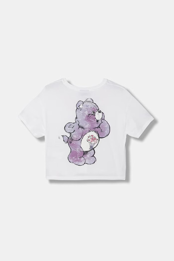 United Colors of Benetton tricou pentru copii, din bumbac 3I1XC10SM.G.Stagionale alb SS26