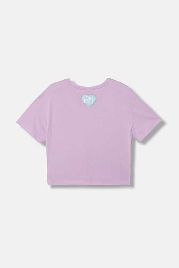 United Colors of Benetton tricou pentru copii, din bumbac 3I1XC10SM.G.Stagionale violet SS26