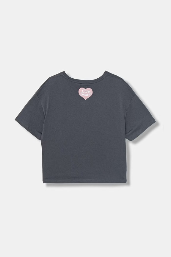 United Colors of Benetton tricou pentru copii, din bumbac 3I1XC10SM.G.Stagionale gri SS26