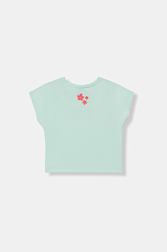 United Colors of Benetton tričko detské bavlnené 3I1XG10N9.P.seasonal tyrkysová SS26
