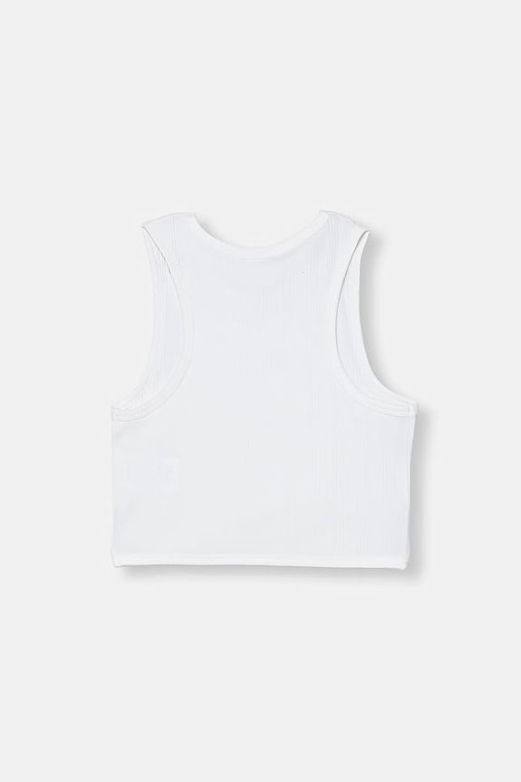 United Colors of Benetton top detský bavlnený s elastanom 3S2UCH025.G.seasonal biela SS26