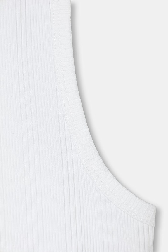 Dievča United Colors of Benetton top detský bavlnený s elastanom 3S2UCH025.G.seasonal biela