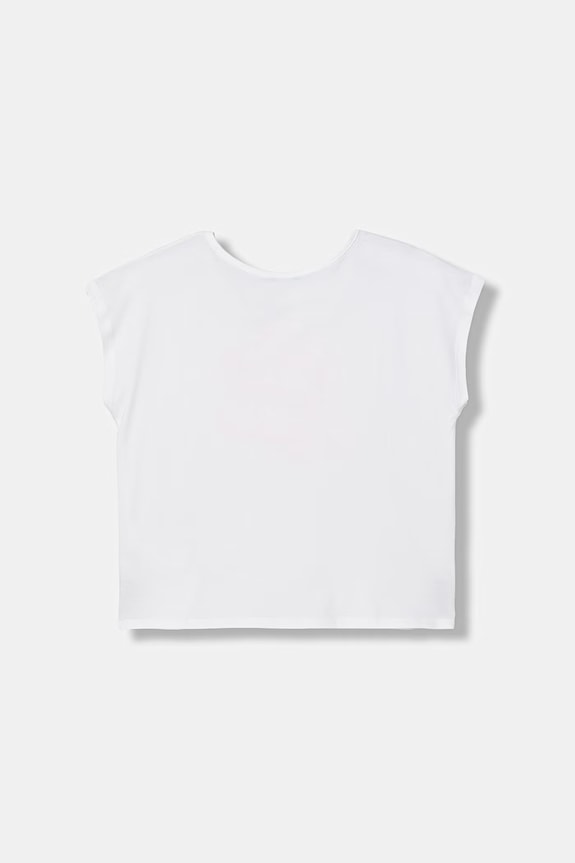 United Colors of Benetton majica za djecu od pamuka 3I1XC10U0.G.seasonal bijela SS26