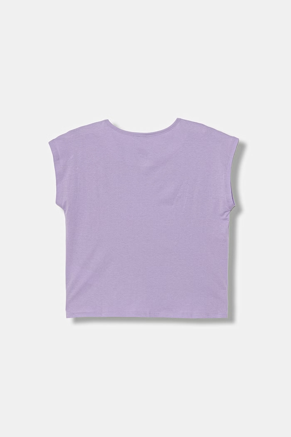 United Colors of Benetton majica za djecu od pamuka 3I1XC10U0.G.seasonal ljubičasta SS26
