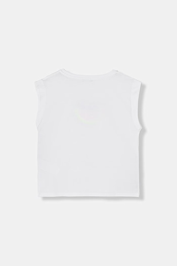 United Colors of Benetton t-shirt παιδικό βαμβακερό 3I1XC10TX.G.seasonal λευκό SS26