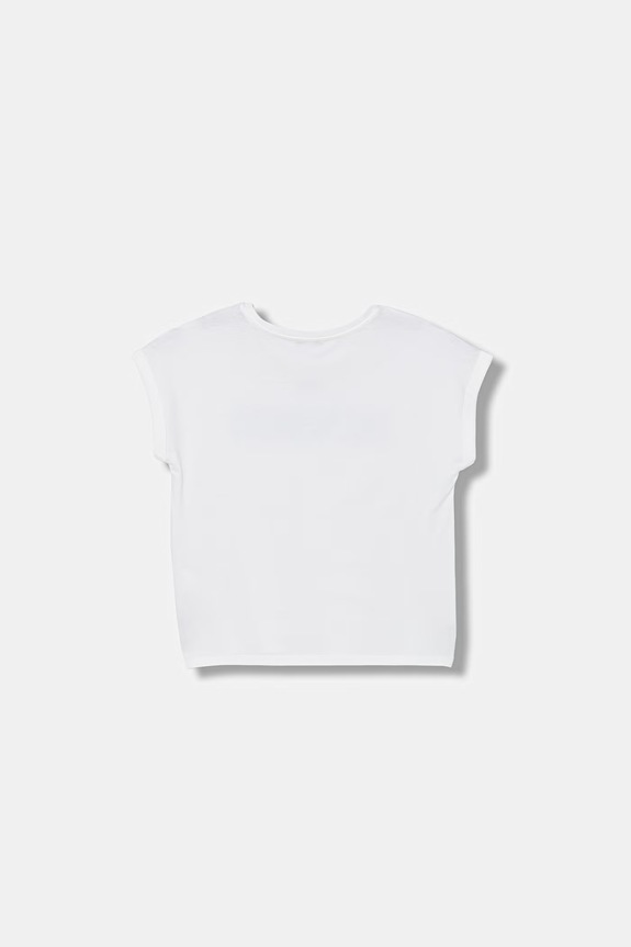 United Colors of Benetton T-shirt παιδικό βαμβακερό 3I1XC10TT.G.seasonal λευκό SS26