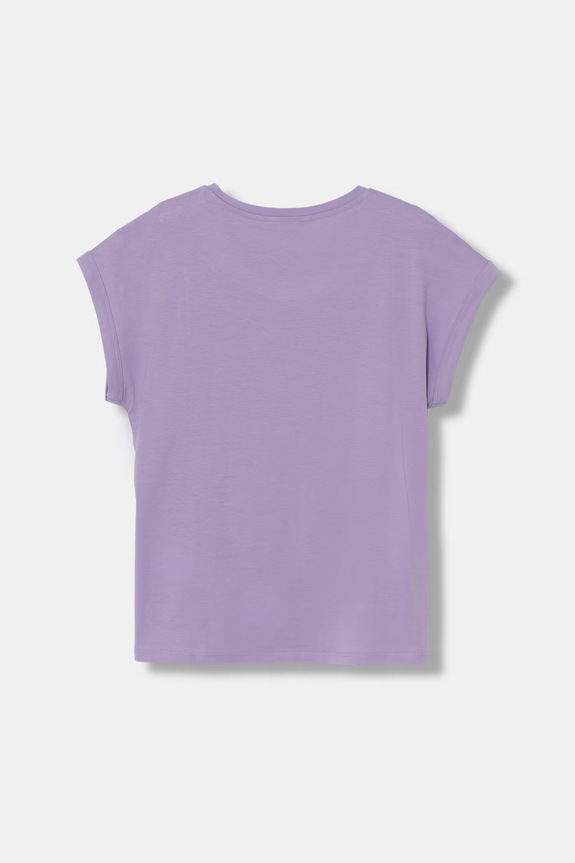 United Colors of Benetton tričko dětské bavlněné 3I1XC10TT.G.seasonal fialová SS26