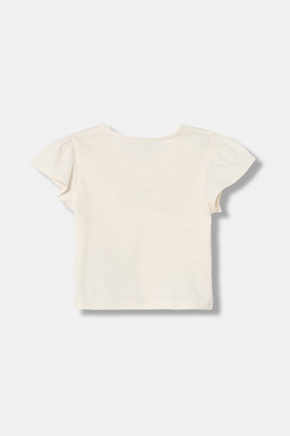United Colors of Benetton tričko dětské bavlněné 38V4G10N6.P.seasonal béžová SS26