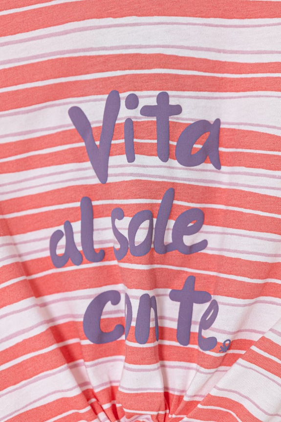 Κοριτσίστικα United Colors of Benetton t-shirt παιδικό βαμβακερό 3P0UG10N7.P.seasonal ροζ