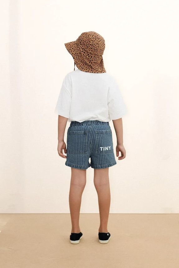 Tinycottons t-shirt in cotone per bambini TINY HAT GRAPHIC TEE SS26.036