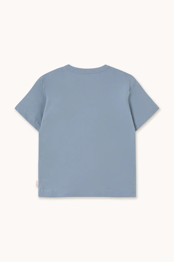 BIMBA Tinycottons t-shirt in cotone per bambini RED DOG GRAPHIC TEE SS26.040 blu