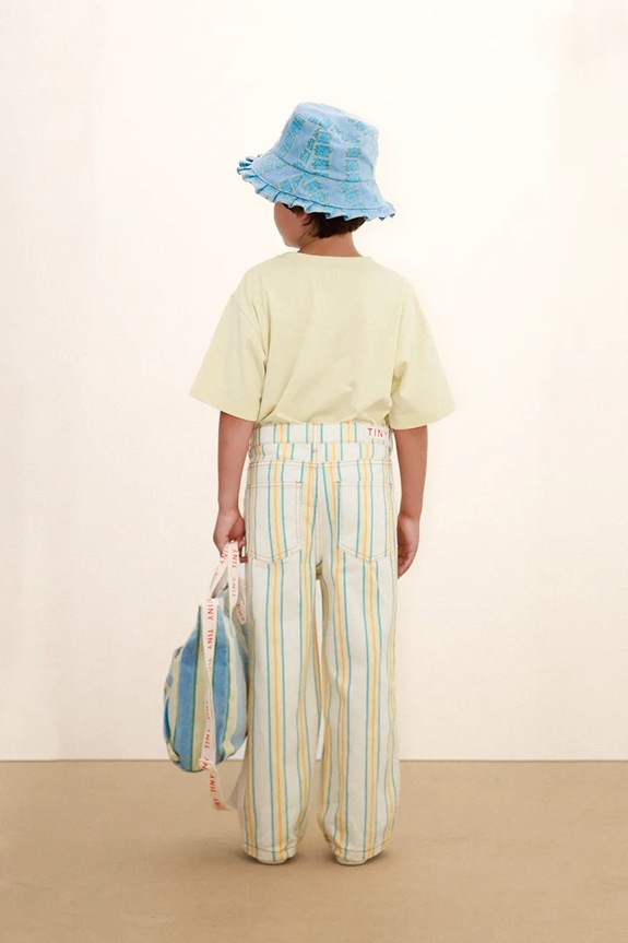 Tinycottons t-shirt in cotone per bambini TINY DOG GRAPHIC TEE SS26.062