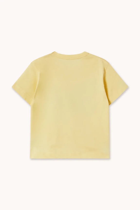 BIMBA Tinycottons t-shirt in cotone per bambini TINY DOG GRAPHIC TEE SS26.062 giallo