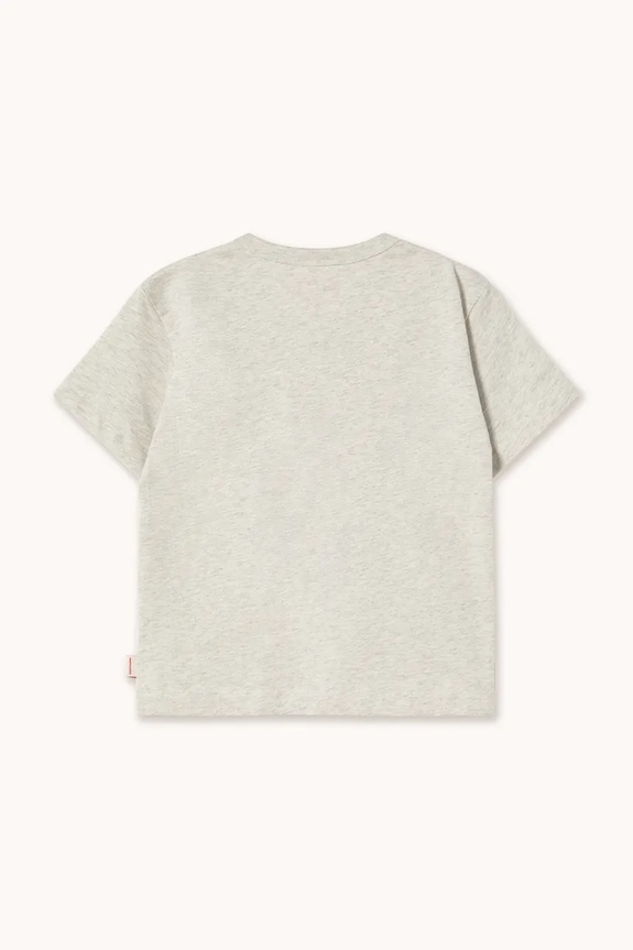 BIMBA Tinycottons t-shirt in cotone per bambini TINY&TINY GRAPHIC TEE SS26.063 bianco