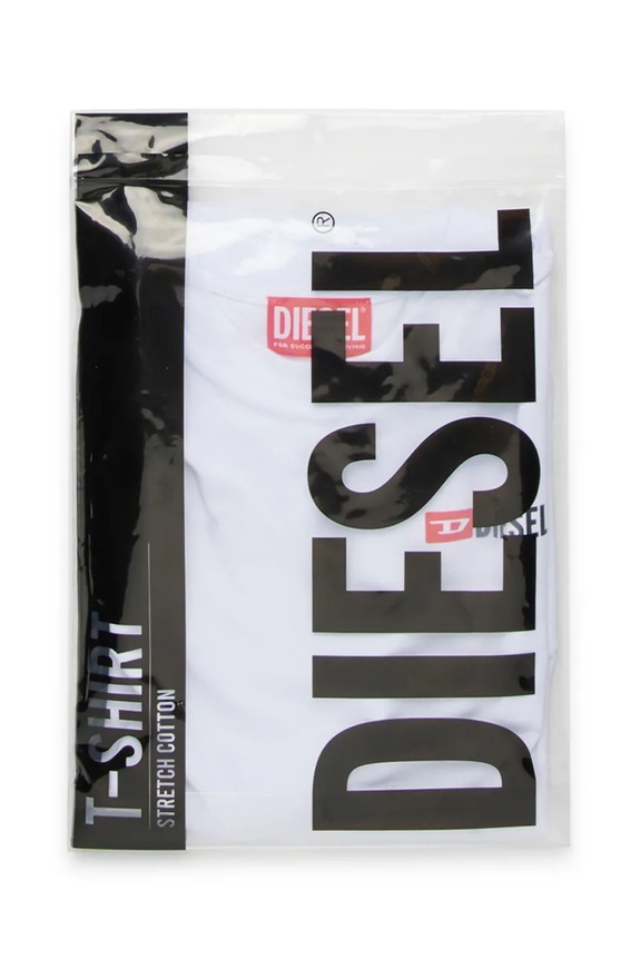 Otroška kratka majica Diesel UTRIM UW T-SHIRT bela J02691.KYATR