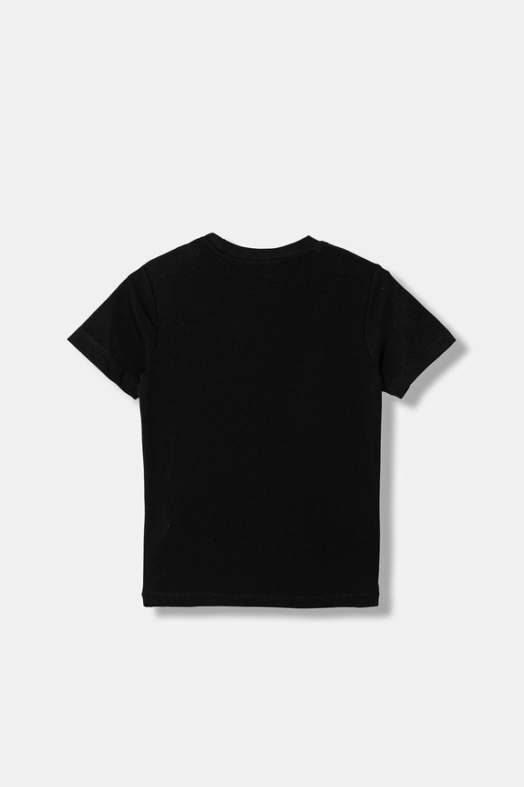 Παιδικό μπλουζάκι Diesel UTRIM UW T-SHIRT J02691.KYATR μαύρο SS26