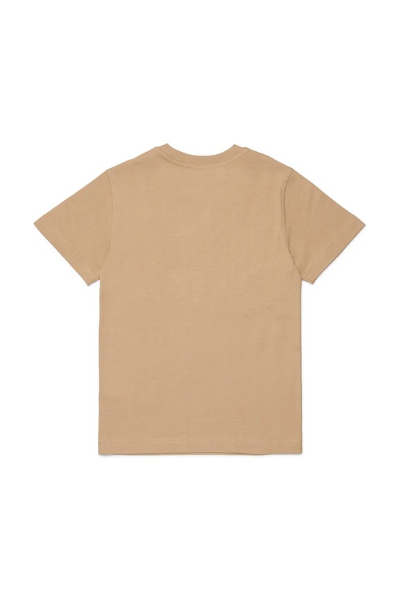 Diesel gyerek pamut póló TJUSTR7 T-SHIRT J02770.0CATM bézs SS26