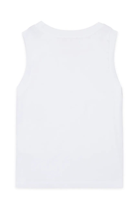 Diesel tricou de bumbac pentru copii MTIARDY T-SHIRTS J02741.00YI9 alb SS26