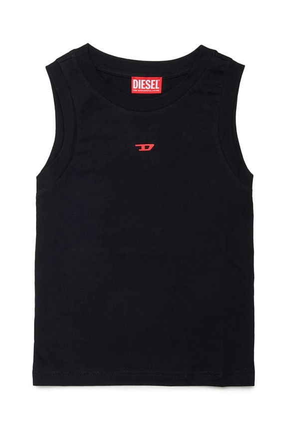 Diesel tricou de bumbac pentru copii MTIARDY T-SHIRTS print negru J02741.00YI9