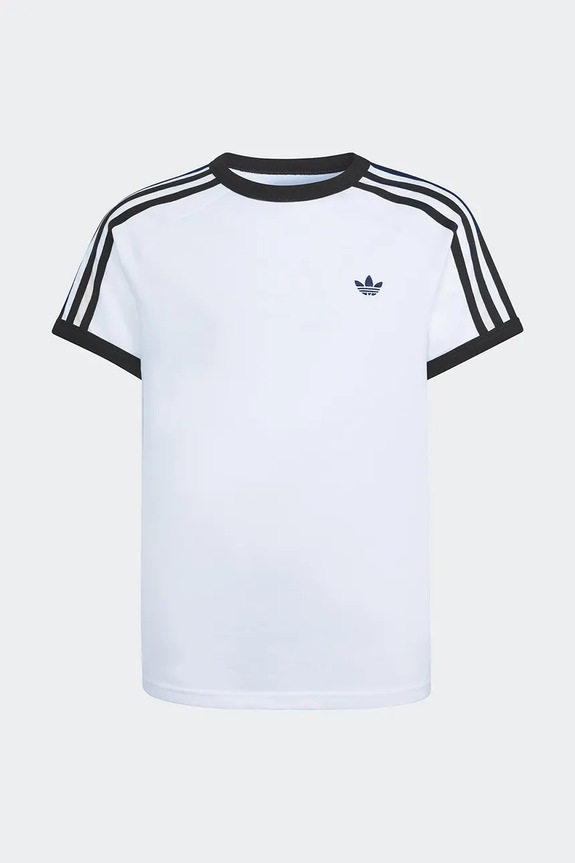 Дитяча бавовняна футболка adidas Originals KE0920 білий SS26