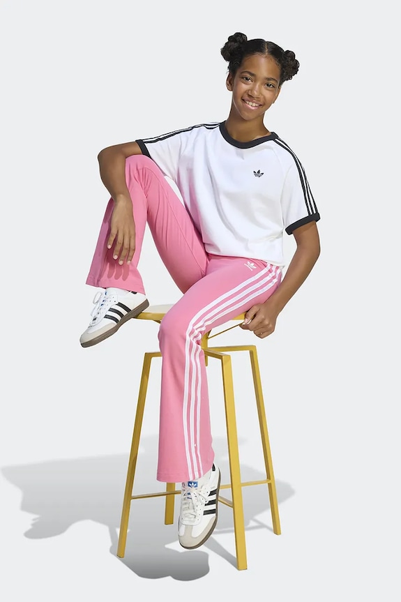 Дитяча бавовняна футболка adidas Originals KE0920