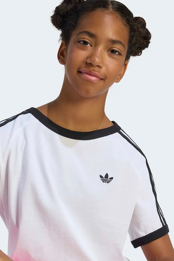 Дитяча бавовняна футболка adidas Originals KE0920