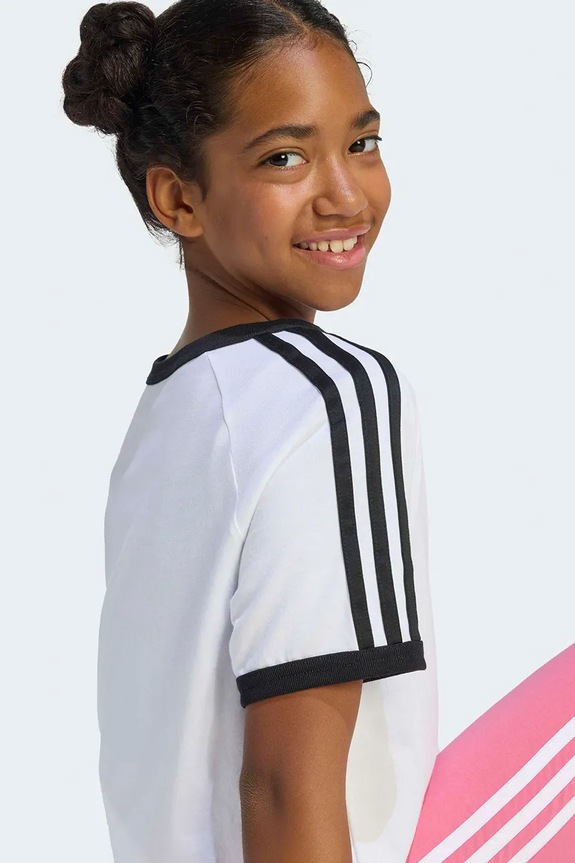 Дитяча бавовняна футболка adidas Originals KE0920
