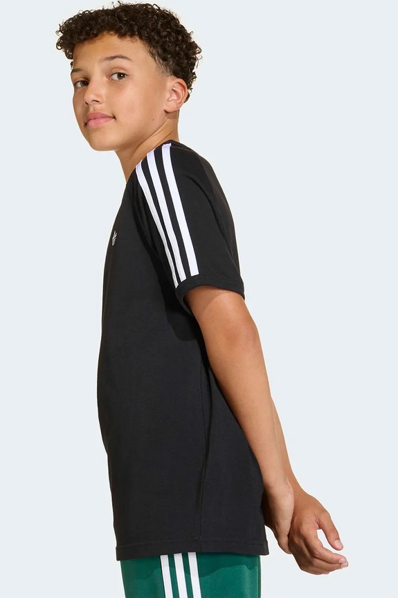Хлопковая футболка adidas Originals KE0919 чёрный