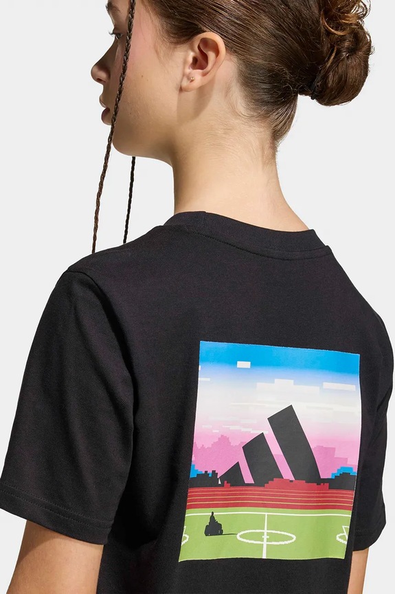 adidas t-shirt bawełniany dziecięcy KA0533