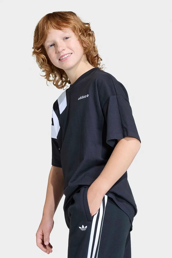Παιδικό βαμβακερό μπλουζάκι adidas Originals KC8535