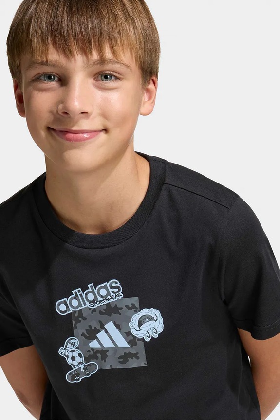 adidas t-shirt bawełniany dziecięcy KA2975