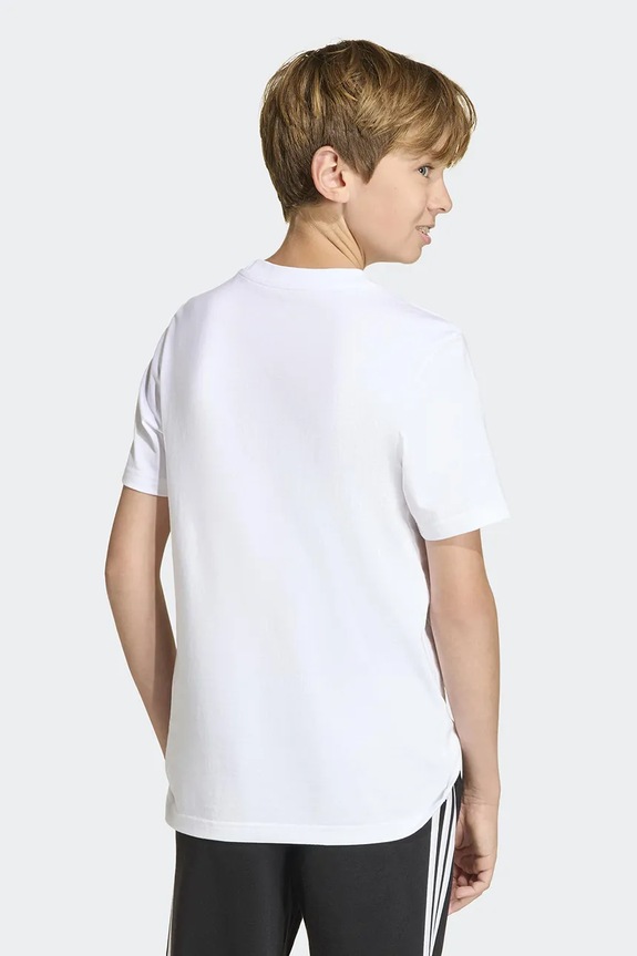 adidas t-shirt bawełniany dziecięcy KA0531 biały