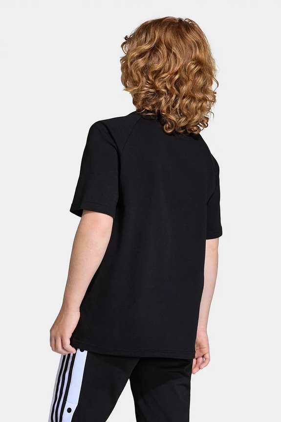 Chlapec Detské bavlnené tričko adidas Originals KC9541 čierna