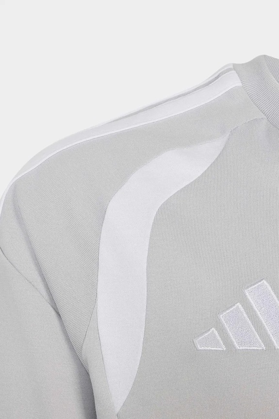 Κοριτσίστικα Παιδικό βαμβακερό μπλουζάκι adidas Performance JY7227 γκρί