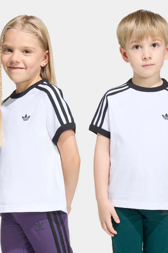 adidas Originals t-shirt παιδικό βαμβακερό λευκό KC9507