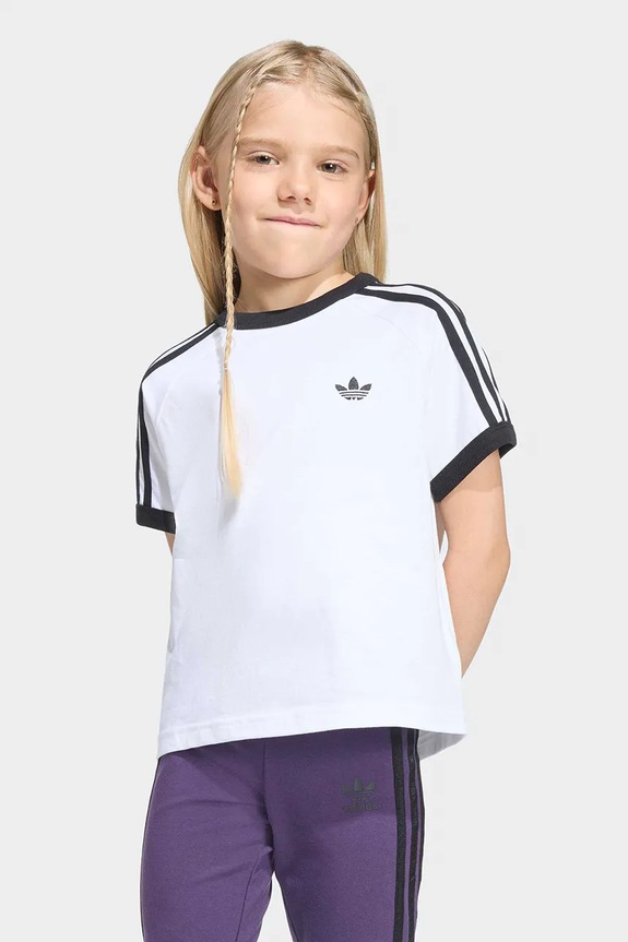 adidas Originals t-shirt παιδικό βαμβακερό λευκό KC9507
