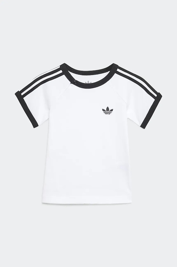 adidas Originals majica za djecu od pamuka bijela KR3715