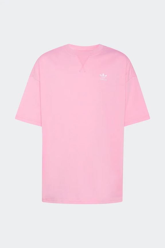 Detské bavlnené tričko adidas Originals KE0399 ružová SS26