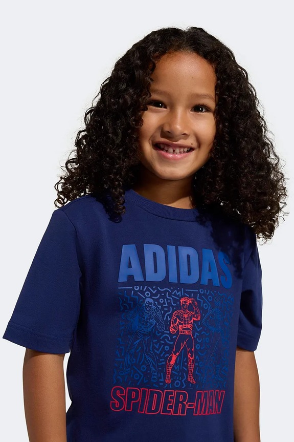 Παιδικό μπλουζάκι adidas Marvel JZ7667