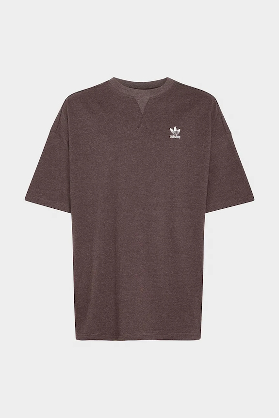 Otroška bombažna kratka majica adidas Originals KE3724 bordo SS26
