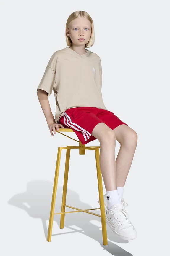 Dječja pamučna majica kratkih rukava adidas Originals KE2432
