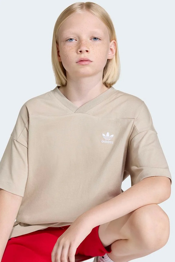 Otroška bombažna kratka majica adidas Originals KE2432