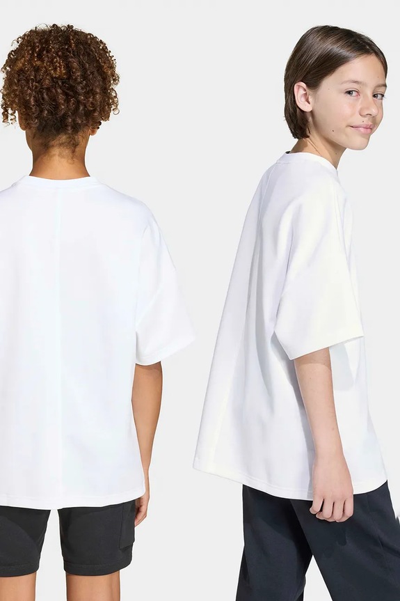 Băieți adidas tricou copii KB6855 alb