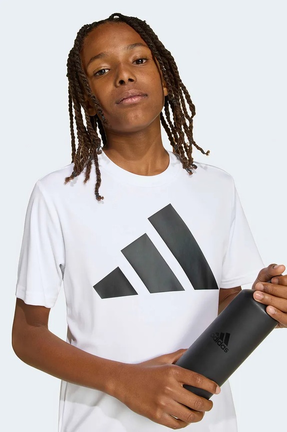 adidas tricou copii KB6806 alb