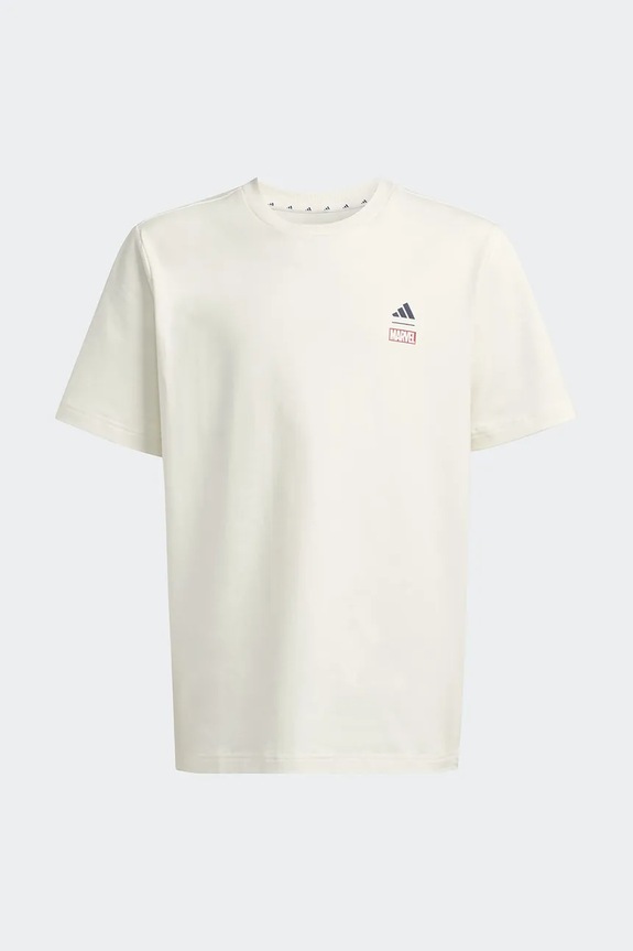 adidas tricou Marvel JZ3555 alb SS26
